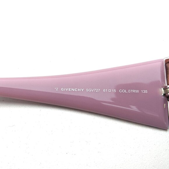 🕶️Made in Italy! GIVENCHY SGV727 Sunglasses 61/15/135 | ALT147🕶️ - Picture 6 of 8